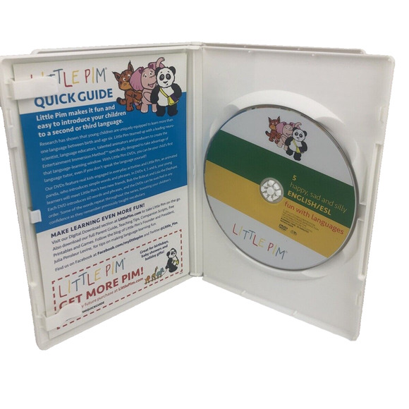 Little Pim English DVD Set Vol 2 PBS Kids 3 Disc for Babies Toddlers Preschooler - Picture 8 of 9